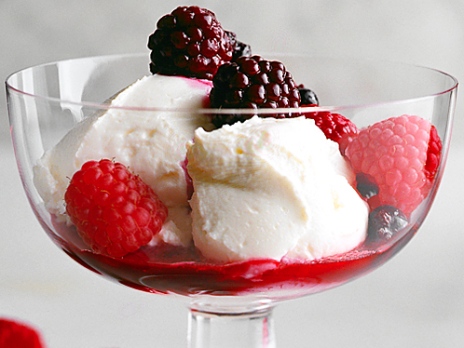 Berries & Ice Cream